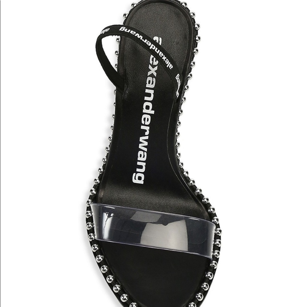 Alexander wang nova heel worn once size 39